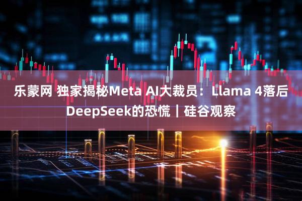 乐蒙网 独家揭秘Meta AI大裁员：Llama 4落后DeepSeek的恐慌｜硅谷观察